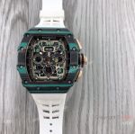 Clone Richard Mille rm11-03 Men Watches Carbon&Rose Gold Case